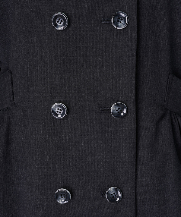 DOUBLE FRONT ONE PIECE 詳細画像 GRAY 5