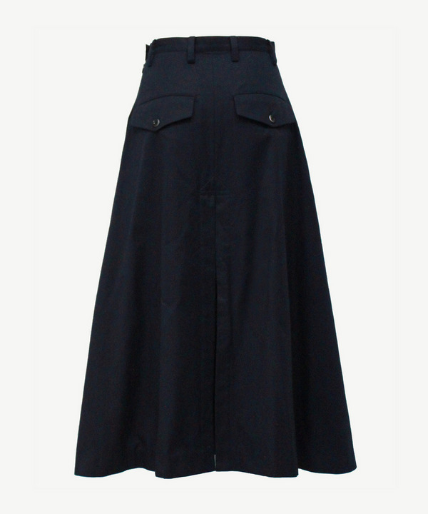 DOUBLE BACK SKIRT 詳細画像 BLACK 2