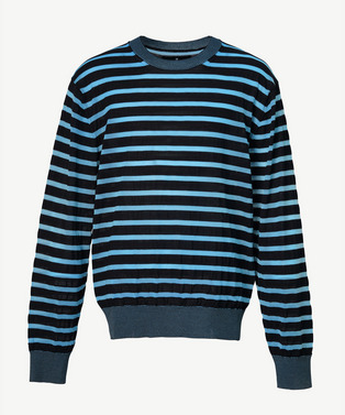 PHOTOCHROMIC BORDER CREW KNIT 詳細画像