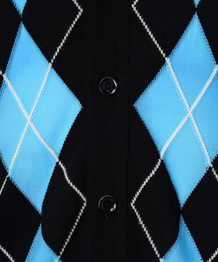 PHOTOCHROMIC ARGYLE CARDIGAN 詳細画像