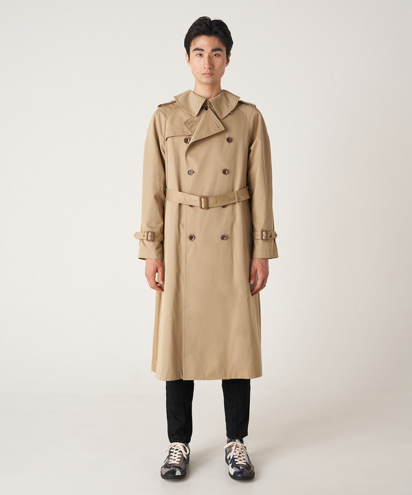 DOUBLE FRONT TRENCH COAT 詳細画像 BEIGE 7