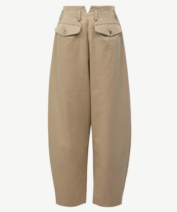 DOUBLE BACK SLACKS 詳細画像 BEIGE 1