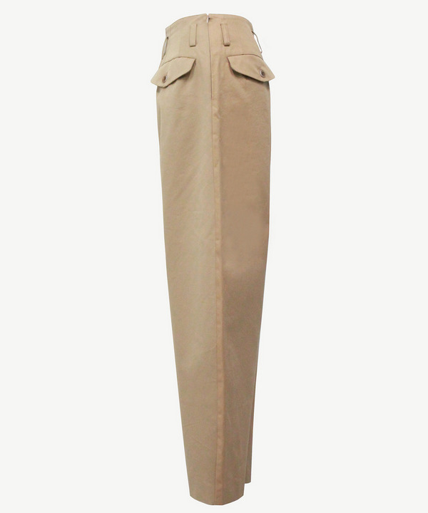 DOUBLE BACK SLACKS 詳細画像 BLACK 4