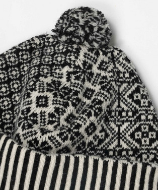 PATCHWORK NORDIC KNIT CAP 詳細画像