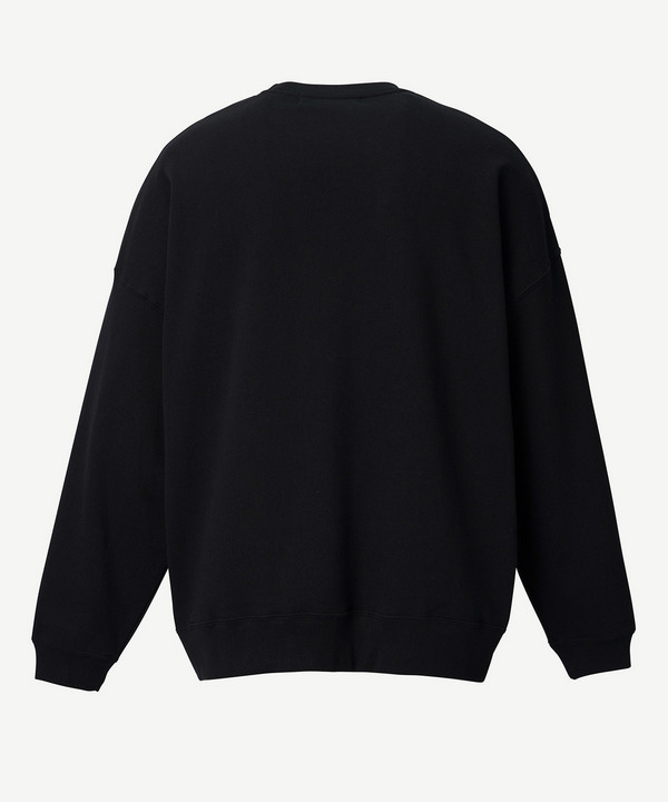 PATCHWORK POCKET SWEAT PULLOVER 詳細画像 BLACK 3