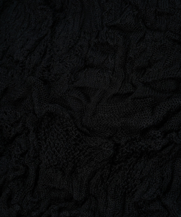 MULTIPLE KNIT STALL 詳細画像 BLACK 4