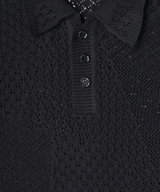 LACE PANEL POLO 詳細画像