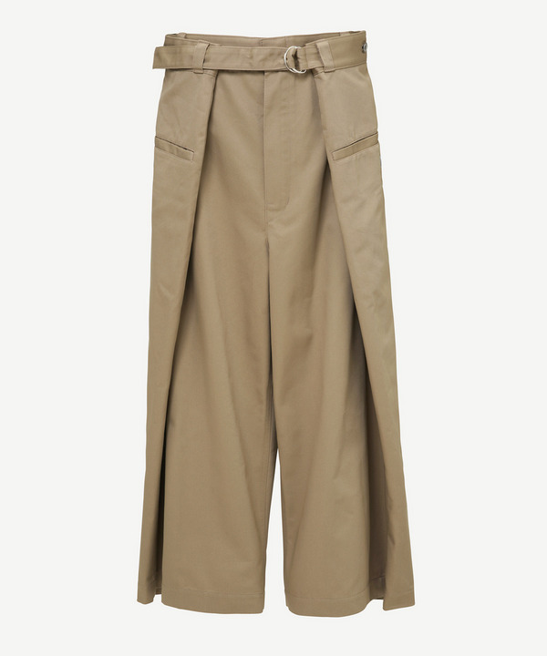 WRAP CHINO PANTS 詳細画像 WHITE 2