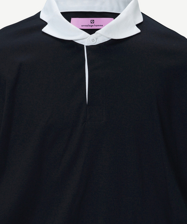 NOTCHED COLLAR POLO SHIRT 詳細画像 NAVY 5