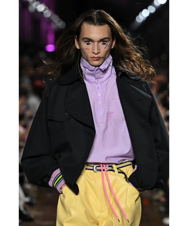 HIGH NECK LAYER SHIRT 詳細画像 PURPLE 11