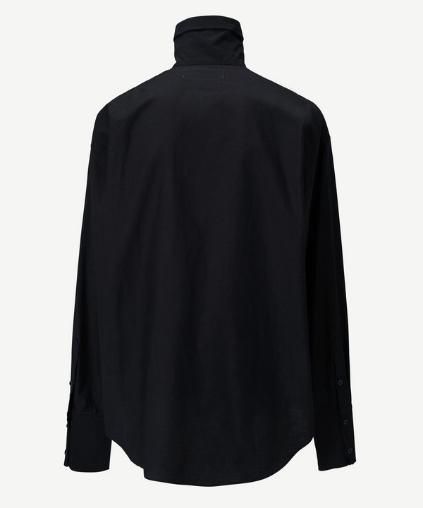 HIGH NECK LAYER SHIRT 詳細画像 SAX 9