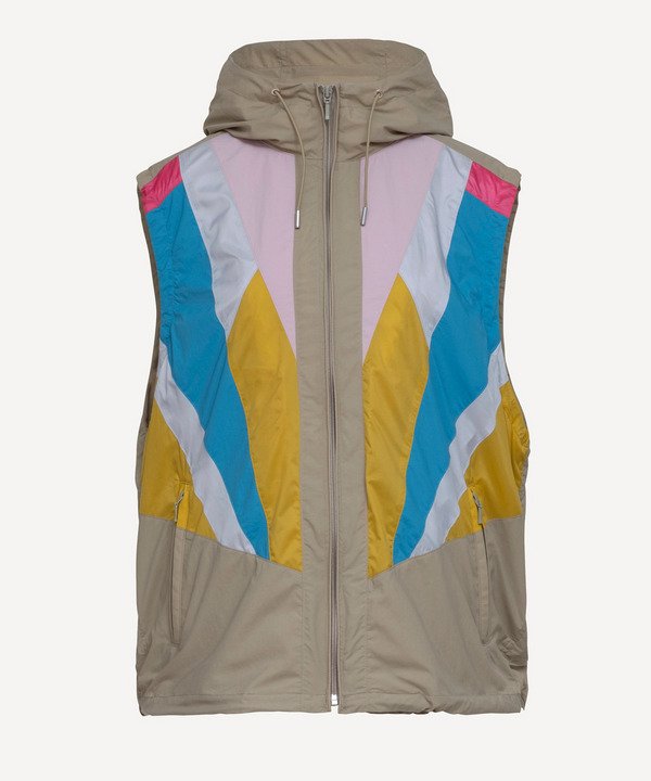 WINDBREAKER PANEL VEST 詳細画像 BLACK 5
