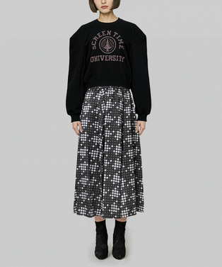 LED CHECK SKIRT 詳細画像