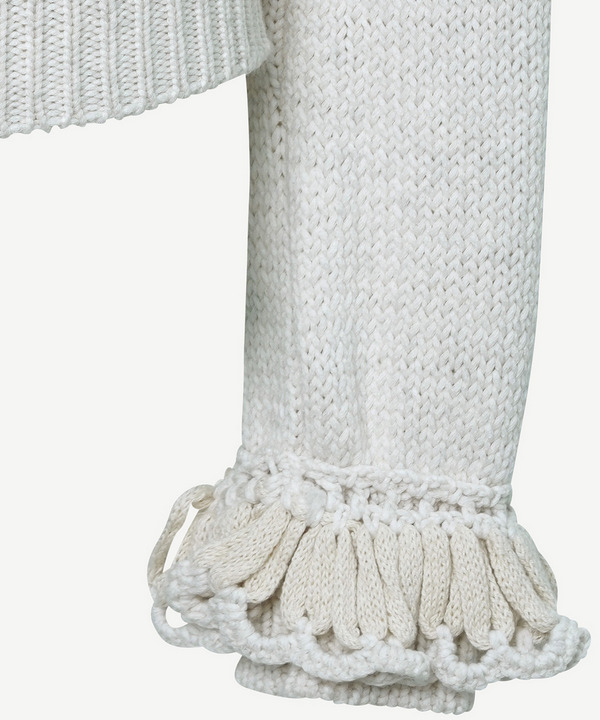 FRILL CARDIGAN 詳細画像 WHITE 5