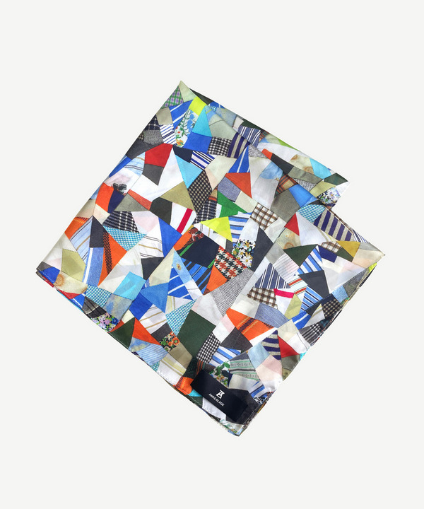 PATCHWORK PRINT HEADSCARF 詳細画像 MONOCHROME 3