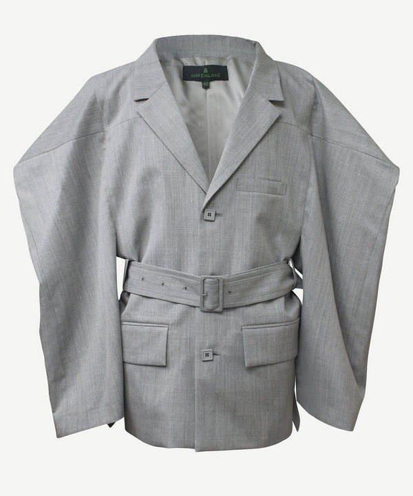 BOX TAILORED JACKET 詳細画像 GRAY 1