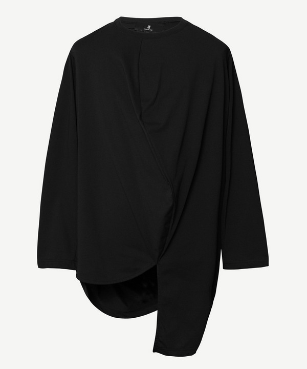 BALL COTTON LONG SLEEVE T-SHIRT 詳細画像 BLACK&times;WHITE 3