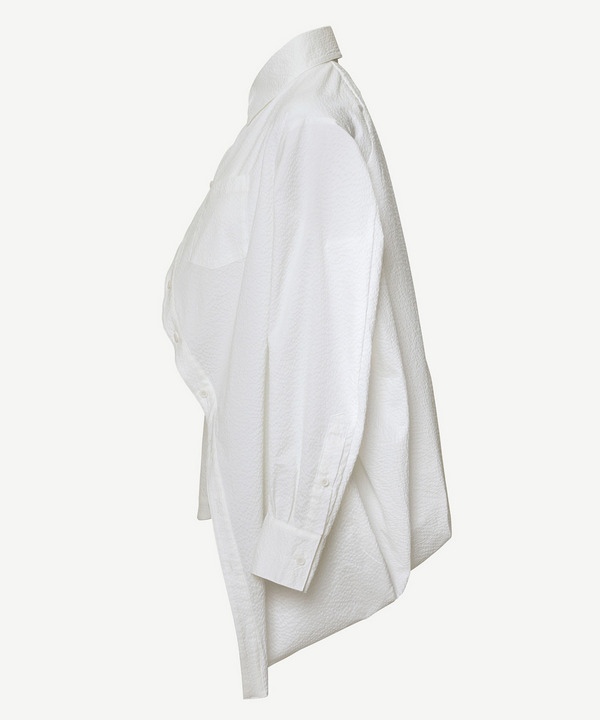 BALL SEERSUCKER SHIRT 詳細画像 WHITE 2