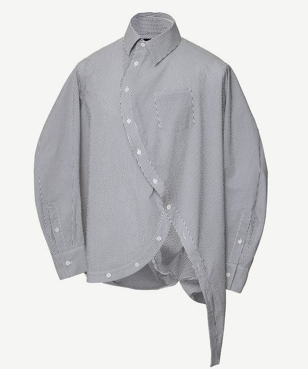 BALL SEERSUCKER SHIRT 詳細画像 BLACK 7