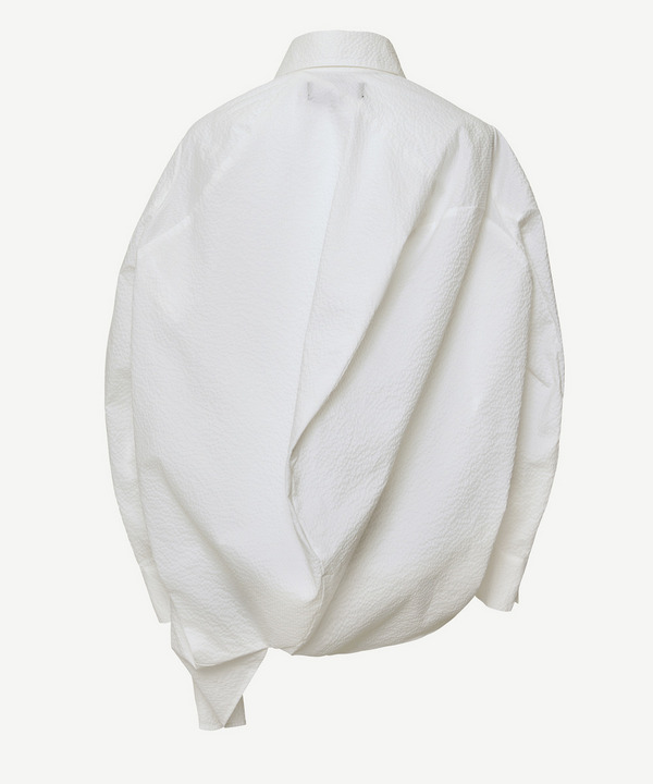 BALL SEERSUCKER SHIRT 詳細画像 WHITE×BLUE 4