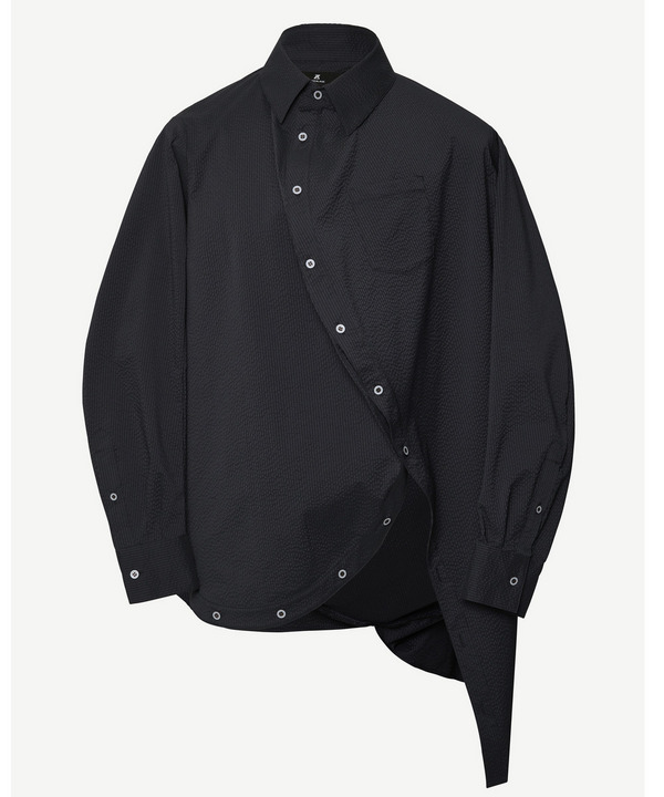 BALL SEERSUCKER SHIRT 詳細画像 WHITE×BLUE 7