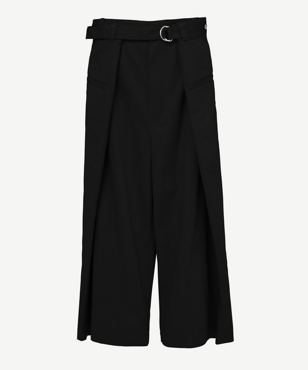 WRAP CHINO PANTS 詳細画像 BLACK 1