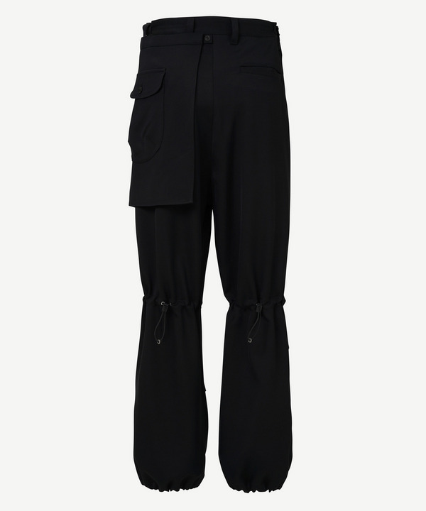 BONDAGE SNOW WOOL PANTS 詳細画像 BLACK 3