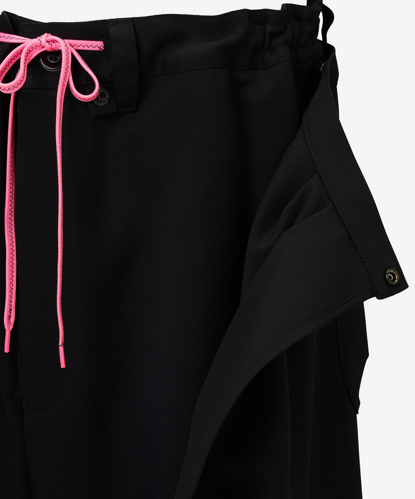 BONDAGE SNOW WOOL PANTS 詳細画像 BLACK 6