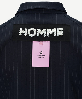 STAFF PIN STRIPE JACKET 詳細画像