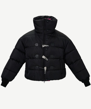 FLOWER TOGGLE SHORT PUFF JACKET