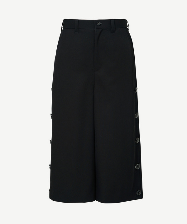 DROPPED BUTTON SHORTS 詳細画像 BROWN 4