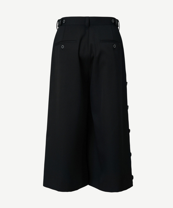DROPPED BUTTON SHORTS 詳細画像 BROWN 6