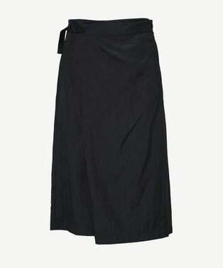 WRAP ASYMMETRY NYLON SHORTS 詳細画像
