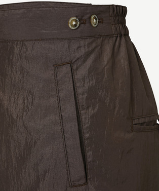 WRAP ASYMMETRY NYLON SHORTS 詳細画像