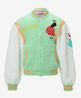 KNIT SOUVENIR JACKET