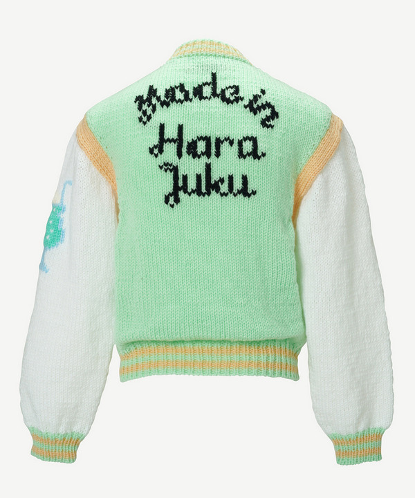KNIT SOUVENIR JACKET 詳細画像 GREEN 3