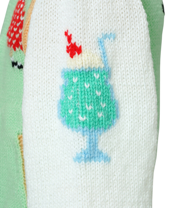 KNIT SOUVENIR JACKET 詳細画像 GREEN 6