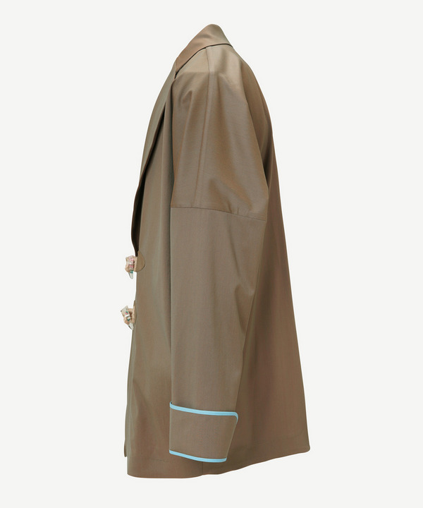 FLOWER TOGLLE JACKET 詳細画像 BEIGE 2