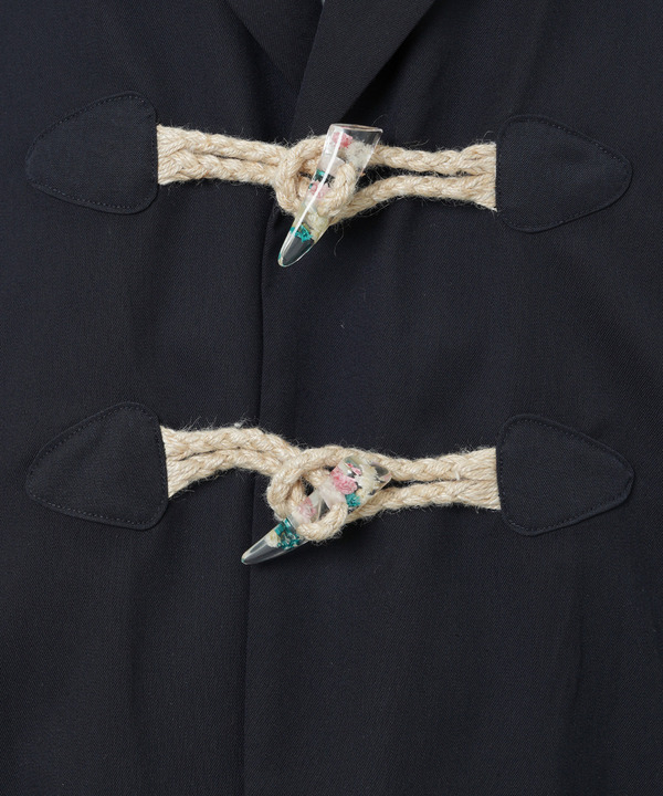 FLOWER TOGLLE JACKET 詳細画像 BEIGE 7