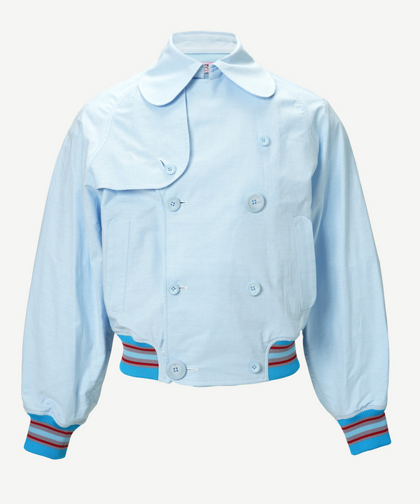 SHORT TRENCH SHIRT JACKET 詳細画像 SAX 2