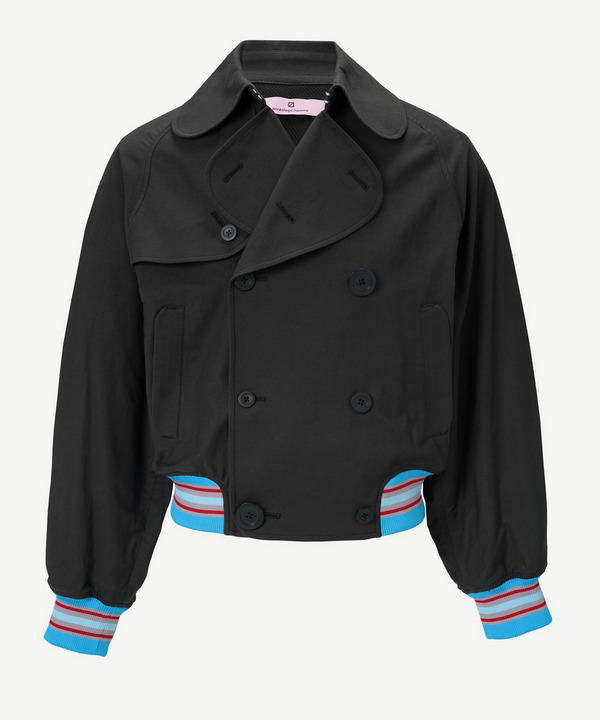 SHORT TRENCH SHIRT JACKET 詳細画像 BLACK 1
