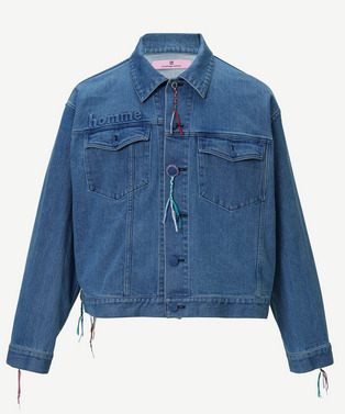 DENIM TRACKER JACKET