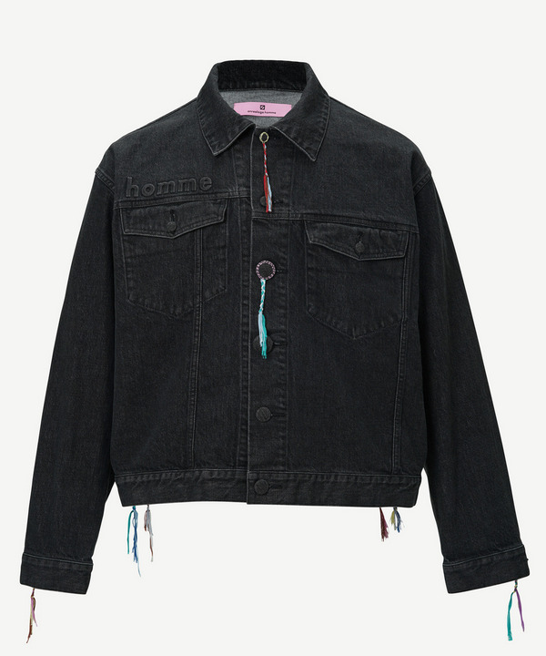 DENIM TRACKER JACKET 詳細画像 BLACK 1