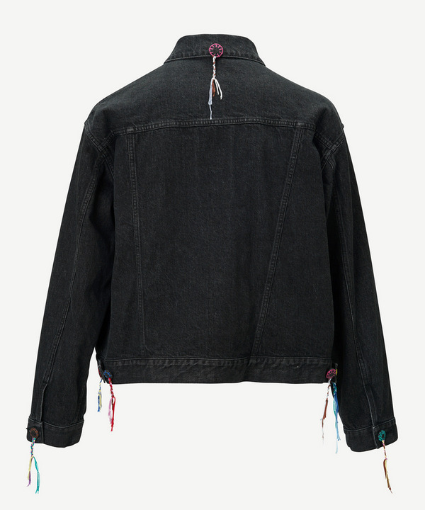 DENIM TRACKER JACKET 詳細画像 BLACK 3