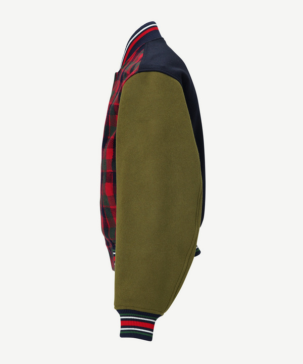 CHECK PANEL STADIUM JUMPER 詳細画像 NAVY 2