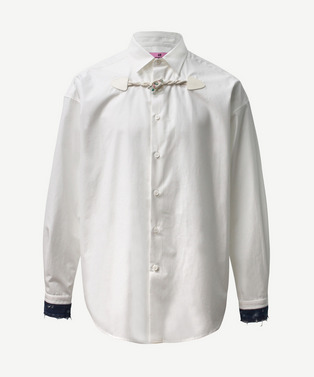 FLOWER TOGGLE PANEL CUFF SHIRTS