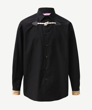 FLOWER TOGGLE PANEL CUFF SHIRTS 詳細画像