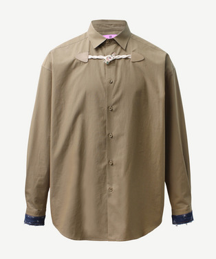 FLOWER TOGGLE PANEL CUFF SHIRTS 詳細画像