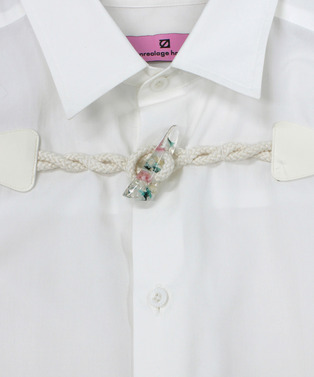 FLOWER TOGGLE PANEL CUFF SHIRTS 詳細画像