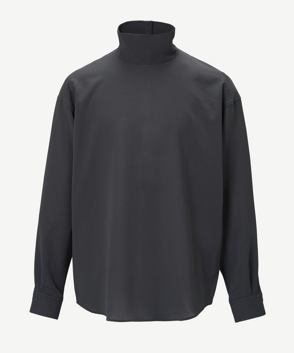 HIGH NECK SHIRT 詳細画像 GRAY 1